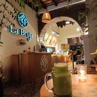  at La Bruja Vegan Foods in Antigua