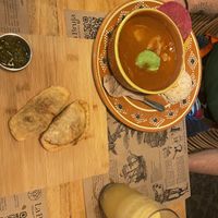 Pepian   at La Bruja Vegan Foods in Antigua