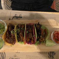   at La Bruja Vegan Foods in Antigua