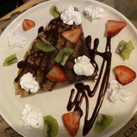   at La Bruja Vegan Foods in Antigua