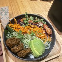   at La Bruja Vegan Foods in Antigua