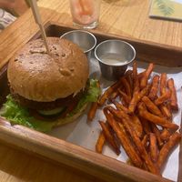   at La Bruja Vegan Foods in Antigua