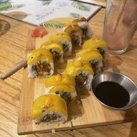   at La Bruja Vegan Foods in Antigua