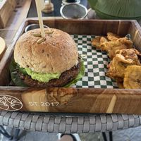   at La Bruja Vegan Foods in Antigua