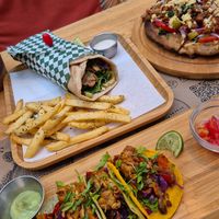  at La Bruja Vegan Foods in Antigua