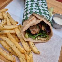  at La Bruja Vegan Foods in Antigua