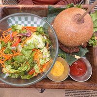   at La Bruja Vegan Foods in Antigua