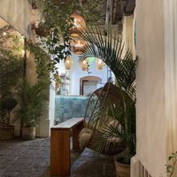   at La Bruja Vegan Foods in Antigua