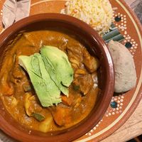 Pepian  at La Bruja Vegan Foods in Antigua