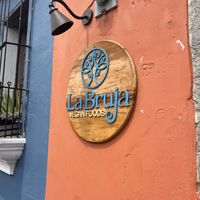   at La Bruja Vegan Foods in Antigua