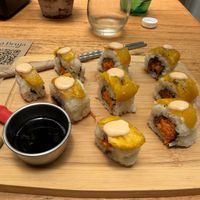 Sushi Magma at La Bruja Vegan Foods in Antigua