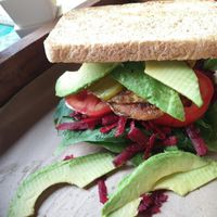 Eggplant magic at La Bruja Vegan Foods in Antigua