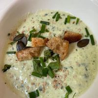 Gaspacho de concombre   at Une Cuillère Pour Maman in Bergerac