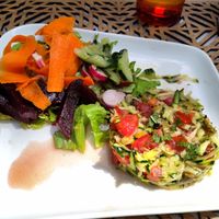 Olive tartare at Une Cuillère Pour Maman in Bergerac