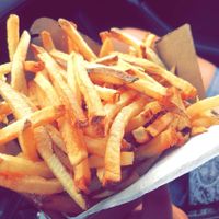 Best fries 10/10 at Santana's Vegan Grill in Colorado Springs