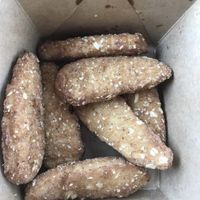 Chicken strips   at Santana's Vegan Grill in Colorado Springs