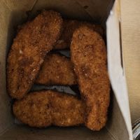 BBQ Chicken Strips at Santana's Vegan Grill in Colorado Springs