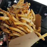 fries at Santana's Vegan Grill in Colorado Springs