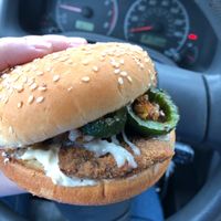 Steak and cheese  at Santana's Vegan Grill in Colorado Springs