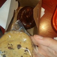 Cookie & donut at Santana's Vegan Grill in Colorado Springs