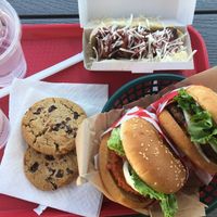 Smorgasbord at Santana’s at Santana's Vegan Grill in Colorado Springs