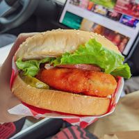 Buffalo "Chicken" & Ranch Sandwich at Santana's Vegan Grill in Colorado Springs