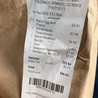 Damage at Santana's Vegan Grill in Colorado Springs