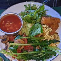 Full vegan breakfast at Thieving Harry's in Hull