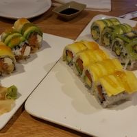 vegan fruit sushi - out of this world! at Koto Grill & Sushi in Salem