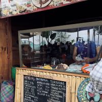 Labeled vegan memelas, tlayudas, tacos, empanadas  at Mercado Organico La Cosecha in Oaxaca