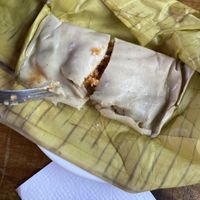 Tamale   at Mercado Organico La Cosecha in Oaxaca