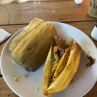 Best tamales ever!  at Mercado Organico La Cosecha in Oaxaca