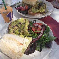 Shared ... Brandesnatch & Ciabbata at Coffee & Carrot in Eastbourne