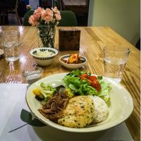 Tofu Steak at Ecotopia in Busan