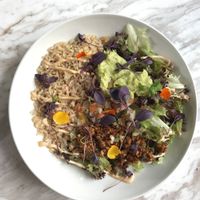 Mexican bowl at Makeout Colombia in Bogota