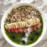 Green bowl  at Makeout Colombia in Bogota