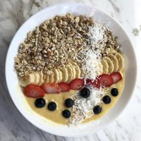 Lassi bowl  at Makeout Colombia in Bogota