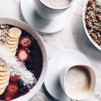 Açai Bowl at Makeout Colombia in Bogota