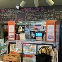 Counter at Saigon Vietnamese Sandwich Deli in New York City