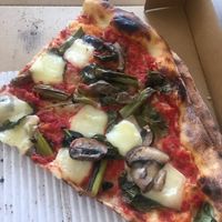 Last night’s leftovers of the vegan red pizza!  at ROKA Pizza in Folkestone