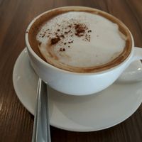 Proper Frothy Soy Milk Coffee at The Salad Concept - Nimman Branch in Chiang Mai