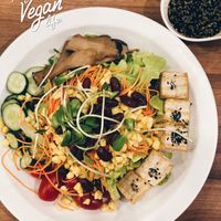 Organics tofu salad at The Salad Concept - Nimman Branch in Chiang Mai