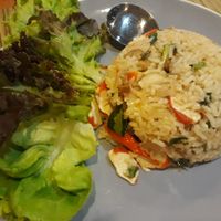Fried rice dtom yum at Waengbun Lampang in Lampang