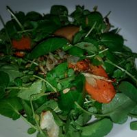 fennel and carrot salad at Akva in Edinburgh