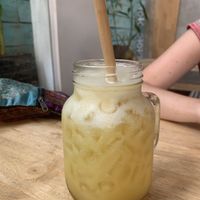 Pineapple juice  at Green-Go Garden in Siem Reap