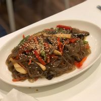 Japchae at Soul Veggie Korean Vegetarian in Central Singapore