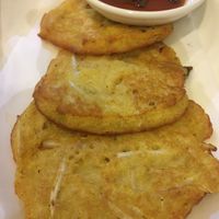 Mung Bean Pancake at Soul Veggie Korean Vegetarian in Central Singapore