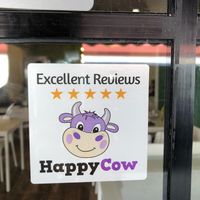Excellent Reviews Decal at Soul Veggie Korean Vegetarian in Central Singapore