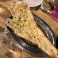 Garlic nan (with butter)  at Bombay Sizzlers in Niseko