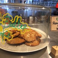 Daily baked option. I didn’t try these but the other day had a cupcake.  at Green Farm Cafe  in Kutchan